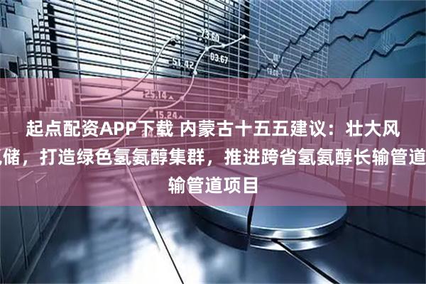 起点配资APP下载 内蒙古十五五建议：壮大风光氢储，打造绿色氢氨醇集群，推进跨省氢氨醇长输管道项目